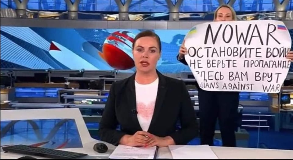 Μαρίνα Οσβιάνικοβα: γενναία και ελεύθερη