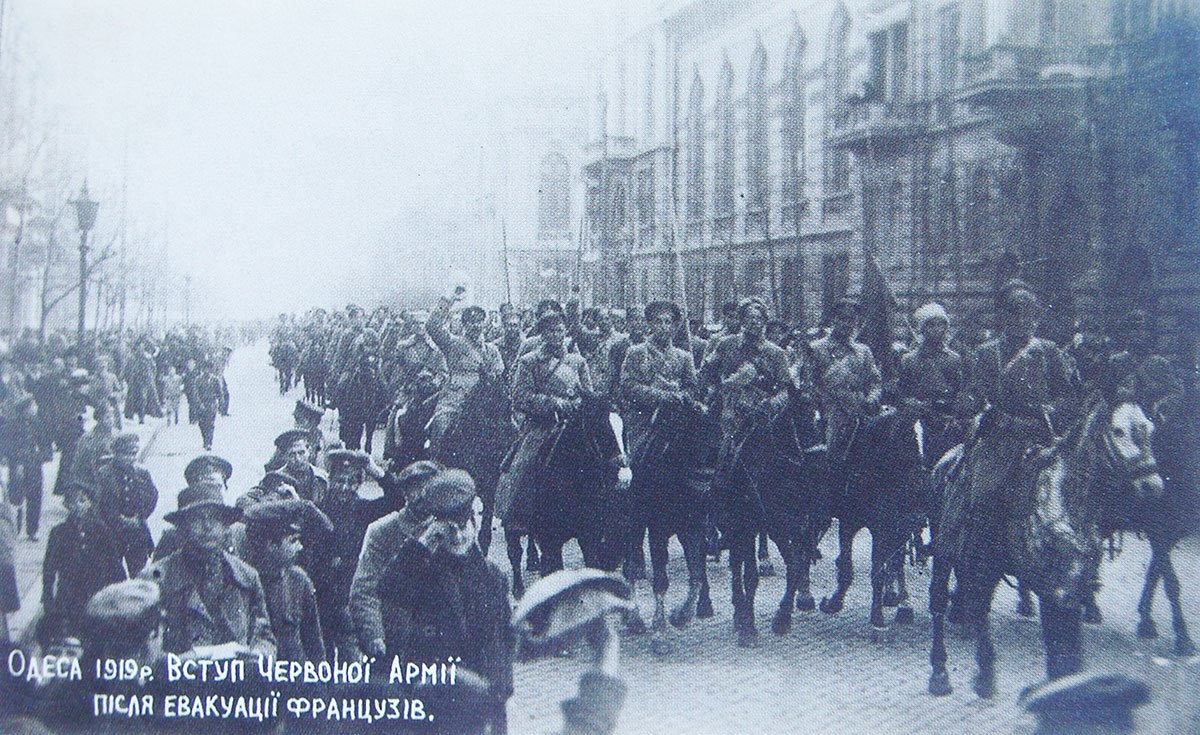 Η εκκένωση της Οδησσού τον Μάρτιο του 1919