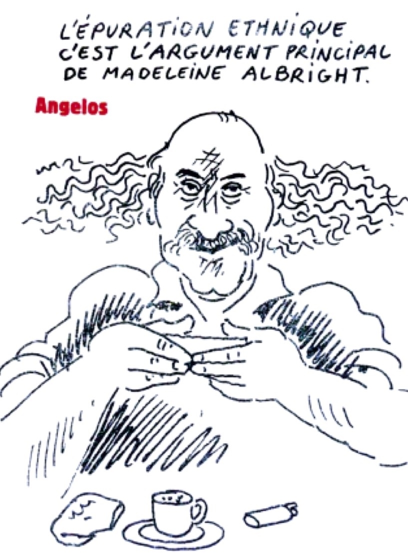 To Charlie Hebdo, ο Άγγελος Ελεφάντης, η Σερβία και η Σρεμπρένιτσα