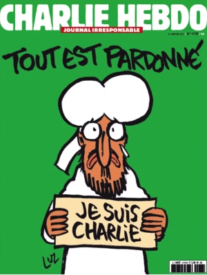 &Tau;&omicron; &iota;&sigma;&tau;&omicron;&rho;&iota;&kappa;ό &epsilon;&xi;ώ&phi;&upsilon;&lambda;&lambda;&omicron; &tau;&omicron;&upsilon; Charlie Hebdo &mu;&epsilon;&tau;ά &tau;&eta; &delta;&omicron;&lambda;&omicron;&phi;&omicron;&nu;ί&alpha; 12 &alpha;&nu;&theta;&rho;ώ&pi;&omega;&nu; &sigma;&tau;&alpha; &gamma;&rho;&alpha;&phi;&epsilon;ί&alpha; &tau;&omicron;&upsilon;, ό&tau;&alpha;&nu; &omicron; &Mu;&omega;ά&mu;&epsilon;&theta; &phi;&epsilon;&rho;ό&tau;&alpha;&nu; &nu;&alpha; &kappa;&rho;&alpha;&tau;ά&epsilon;&iota; &mu;&iota;&alpha; &pi;&iota;&nu;&alpha;&kappa;ί&delta;&alpha; &pi;&omicron;&upsilon; έ&gamma;&rho;&alpha;&phi;&epsilon; ό&tau;&iota; &kappa;&iota; &alpha;&upsilon;&tau;ό&sigmaf; ή&tau;&alpha;&nu; "&Sigma;&alpha;&rho;&lambda;ί". 