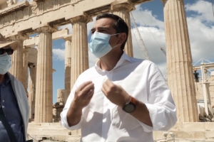 Ο Δρ. Τσίπρας στην Ακρόπολη,